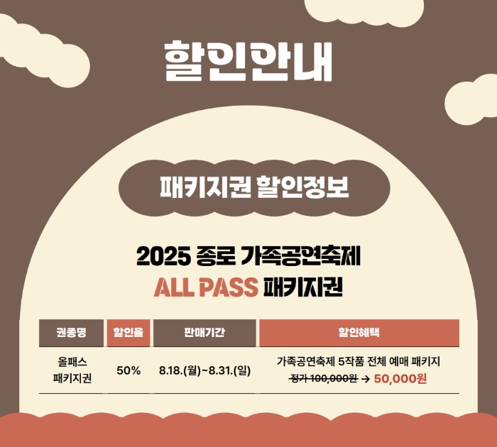 패키지 할인정보 올패스